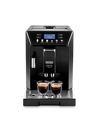 De'Longhi Perfetto Eletta Cappuccino, Máquina Automática de Café en Grano, Espresso, Cafetera, ECAM46.860.B, Negro