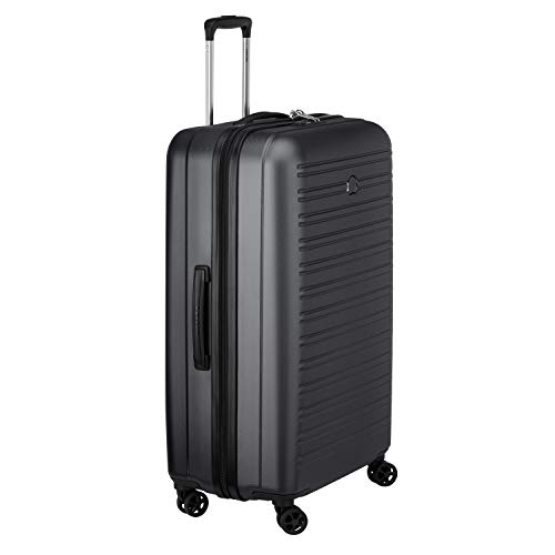 Delsey Paris Segur 2.0 Equipaje de mano, 70 cm, 105 L, negro