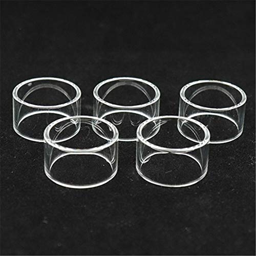 Denghui-ec 5pcs Straight Glass Fit para Hurricane V2 RTA (Color : Fit for Hurricane V2 4ml)