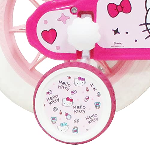 DENVER - Bicicleta 12" Hello Kitty, Color Rosa Fucsia, 22017.