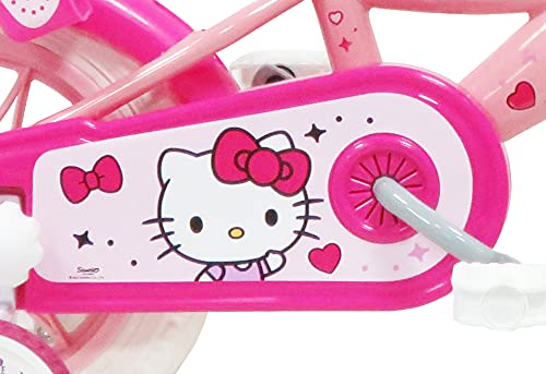 DENVER - Bicicleta 12" Hello Kitty, Color Rosa Fucsia, 22017.