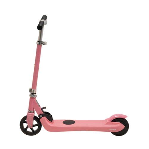 Denver SCK-5300 Pink Kickscooter para Niños con Motor Eléctrico, 100 W, Rosado