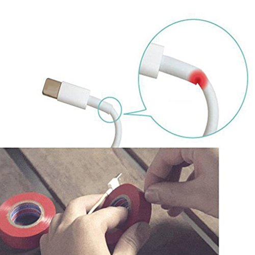 Desconocido 10x Cubiertas Protectores de Cable Ahorro de Cargador USB para iPhone iPad Charger Cord