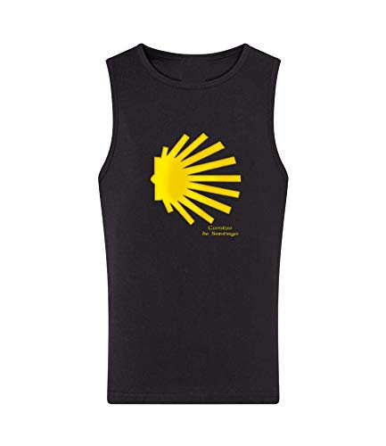 Desconocido Camiseta Tirantes Niño Camino de Santiago Xacobeo 2021"Concha (Azul Royal, 5/6)