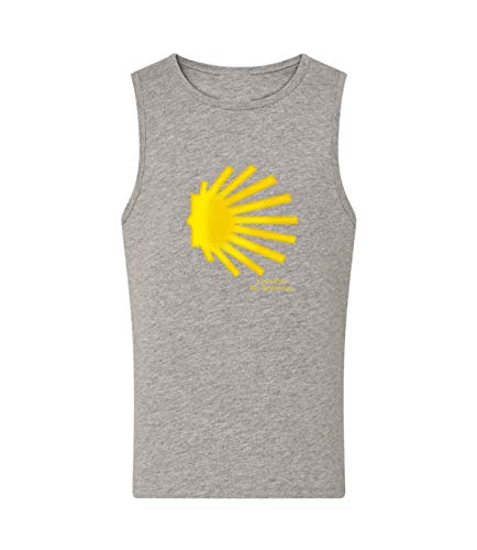 Desconocido Camiseta Tirantes Niño Camino de Santiago Xacobeo 2021"Concha (Azul Royal, 5/6)