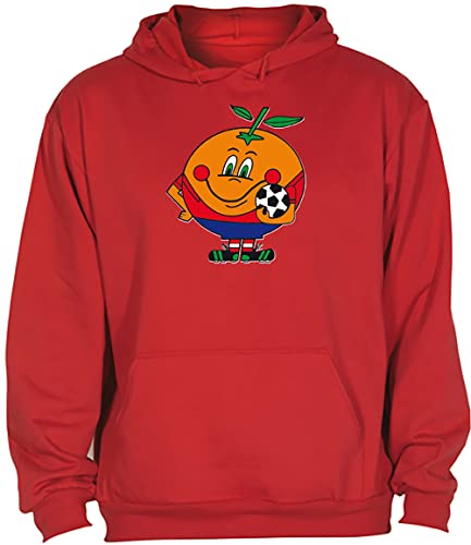 Desconocido Sudadera Adulto/Niño Naranjito EGB ochenteras 80´s Retro (M, Rojo)