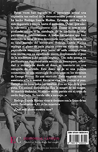 Desear la casa: 26 (Doble orilla, poesía)