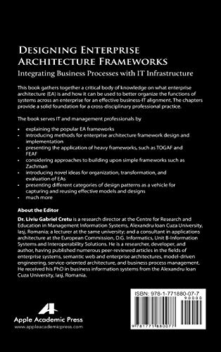 Designing Enterprise Architecture Frameworks: Integrating Business Processes with IT Infrastructure