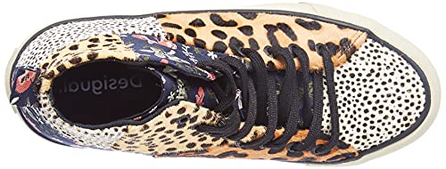 Desigual Shoes_Beta_Animal, Zapatillas Mujer, marrón, 40 EU