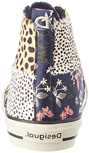 Desigual Shoes_Beta_Animal, Zapatillas Mujer, marrón, 40 EU