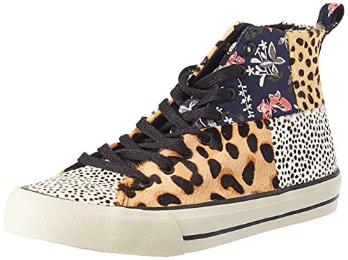 Desigual Shoes_Beta_Animal, Zapatillas Mujer, marrón, 40 EU