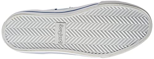 Desigual Shoes_Beta_Denim Patch, Zapatillas Mujer, Azul, 40 EU