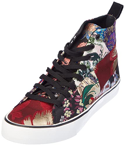 Desigual Shoes_Beta_NINI, Zapatillas Mujer, Multicolor, 38 EU