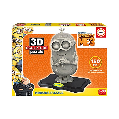 Despicable Me 3 - 3D Monument Puzzle Minion (Educa Borrás 17140)