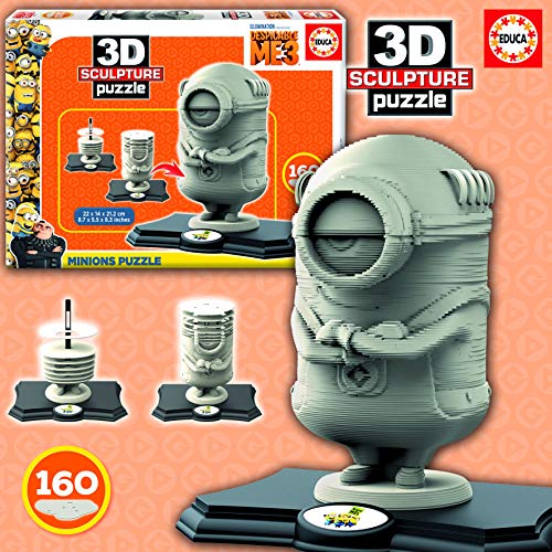 Despicable Me 3 - 3D Monument Puzzle Minion (Educa Borrás 17140)
