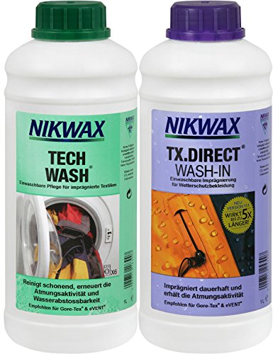 Detergente Nikwax Tech Wash TX Direct 2 x 1 l, transparente, 2, 30341