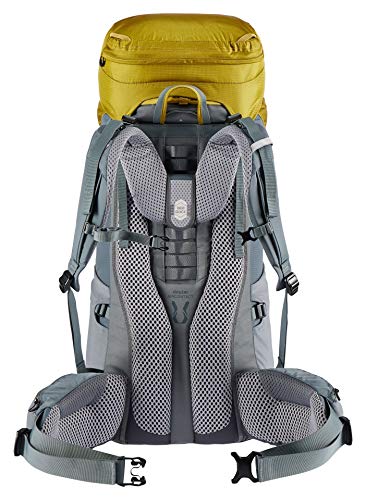 Deuter Aircontact Lite 10 Mochila de Trekking, Unisex, Turmeric-Teal, 50+10 L