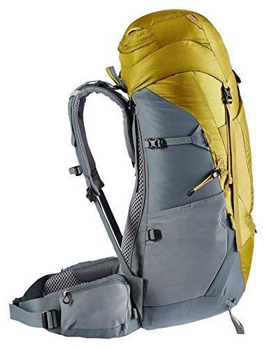 Deuter Aircontact Lite 10 Mochila de Trekking, Unisex, Turmeric-Teal, 50+10 L