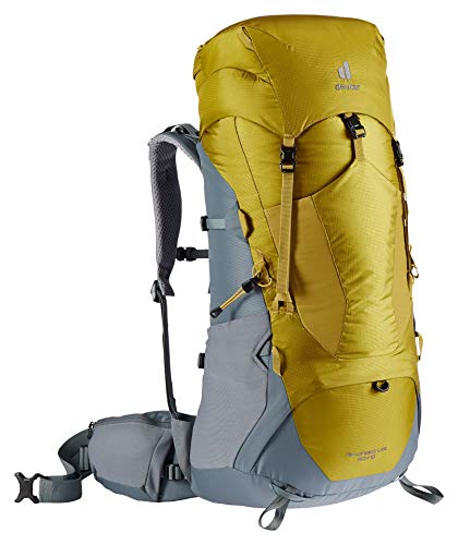 Deuter Aircontact Lite 10 Mochila de Trekking, Unisex, Turmeric-Teal, 50+10 L