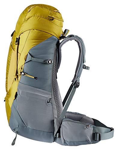 Deuter Aircontact Lite 10 Mochila de Trekking, Unisex, Turmeric-Teal, 50+10 L