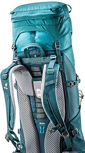 Deuter Aircontact Lite 40 + 10 Mochila, Unisex Adulto, Azul (Denim-Arctic), 74 Centimeters