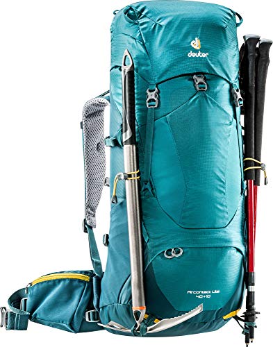 Deuter Aircontact Lite 40 + 10 Mochila, Unisex Adulto, Azul (Denim-Arctic), 74 Centimeters