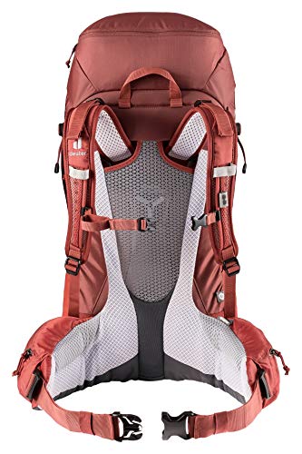 Deuter Futura Pro 38 SL Mochila de Senderismo, Women's, Redwood-Lava, 38 L