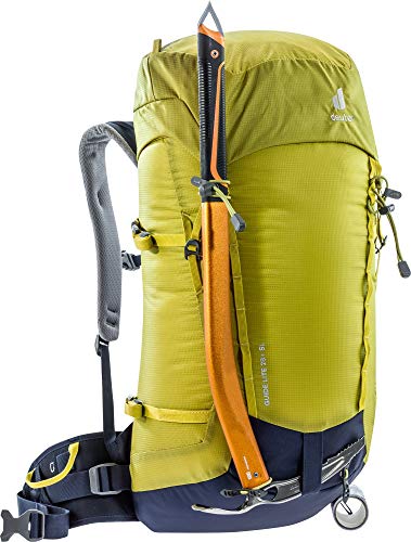 Deuter Guide Lite SL Mochila Alpina, Women's, greencurry-Navy, 28+6 L