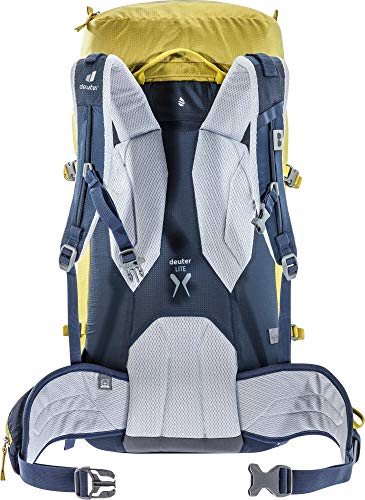 Deuter Guide Lite SL Mochila Alpina, Women's, greencurry-Navy, 28+6 L