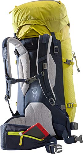 Deuter Guide Lite SL Mochila Alpina, Women's, greencurry-Navy, 28+6 L