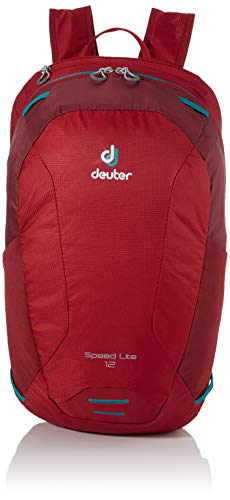 Deuter Speed Lite 12 Mochila, Unisex Adulto, Rojo (Cranberry/Maron), 24x36x45 cm (W x H x L)