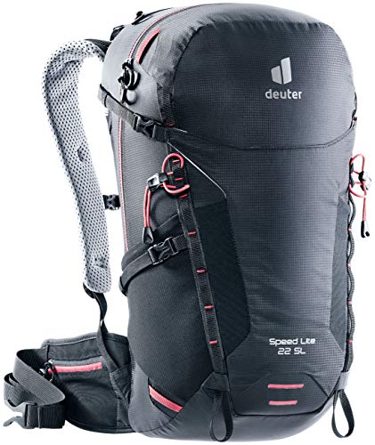 Deuter Speed Lite 22 SL Mochila de Senderismo, Women's, Black, 22 L