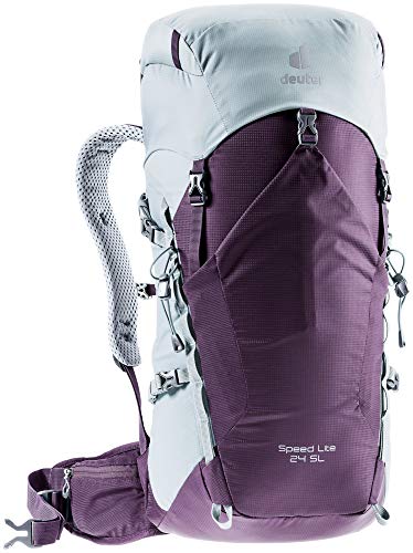 Deuter Speed Lite 24 SL Mochila de Senderismo, Women's, Plum-Tin, 24 L