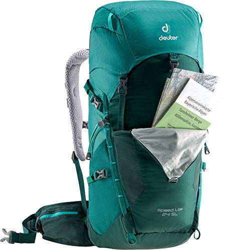 Deuter Speed Lite 24 SL Mochila Tipo Casual 58 Centimeters 24 Verde (Forest-Alpinegreen)