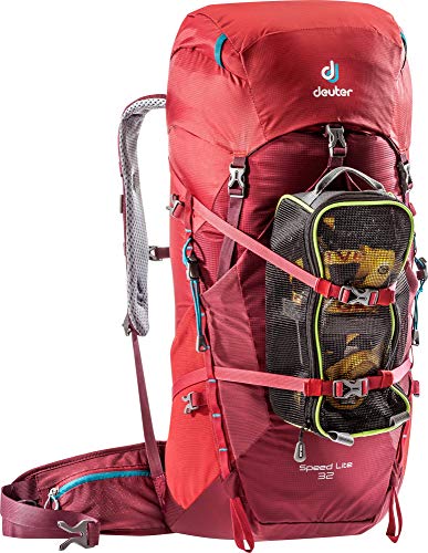 Deuter Speed Lite 32 Mochila, Unisex Adulto, Rojo (Maron/Cranberry), 24x36x45 cm (W x H x L)