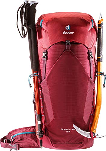 Deuter Speed Lite 32 Mochila, Unisex Adulto, Rojo (Maron/Cranberry), 24x36x45 cm (W x H x L)