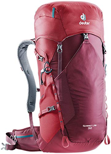 Deuter Speed Lite 32 Mochila, Unisex Adulto, Rojo (Maron/Cranberry), 24x36x45 cm (W x H x L)