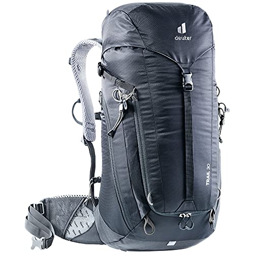 Deuter Trail 30 Mochila de Senderismo, Unisex, Black-Graphite, 30 L