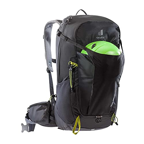 Deuter Trail Pro 32 Mochila de Senderismo, Unisex, Black-Graphite, 32 L