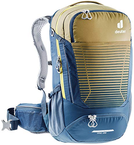 deuter Trans Alpine Pro 28 Mochila de Ciclismo, Unisex, Clay-Marine, 28 L