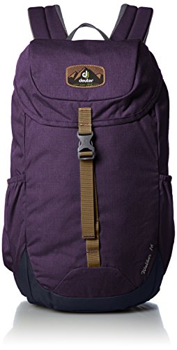 Deuter Walker 16, Mochila Unisex Adulto, Multicolor (Plum/Navy), 24x36x45 cm (W x H x L)