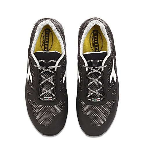 Diadora D–Trail Bright Low S1P Sra HRO, Zapatos de Seguridad y contra Incendios Hombre, Black 80013 Black, 41 EU