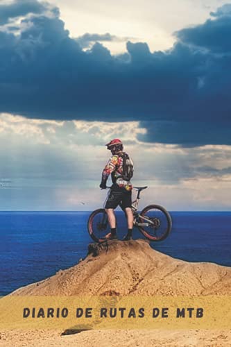 DIARIO DE RUTAS DE MTB: Lleva un diario detallado de tus salidas en bicicleta o mountain bike | Regalo especial para amantes del ciclismo de montaña.