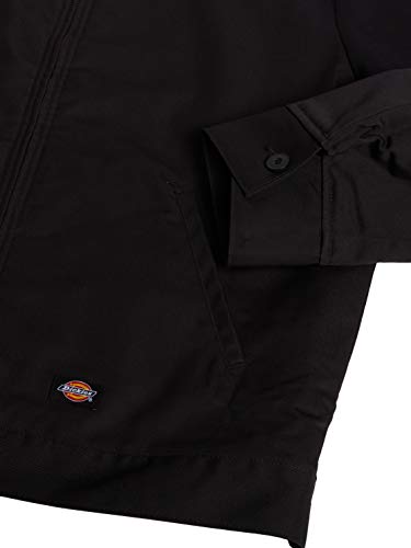 Dickies LND Eisenhower Jk Chaqueta de Trabajo, Negro (Black), L para Hombre