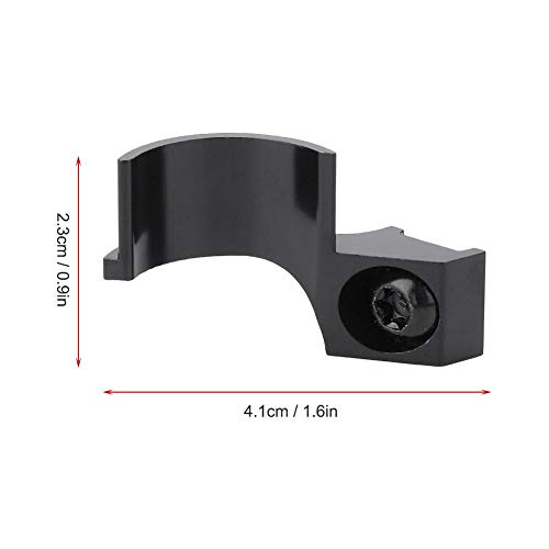 Dilwe Clip Combinado para Bicicleta Aleación de Aluminio Desviador de Bicicleta Adaptador de Clip Transformar Asiento Izquierda Derecha para Bicicletas Mountain Road(Mano Derecha)