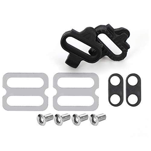 Dilwe Juego De Accesorios para Bicicleta, Juego De Tacos De Accesorios para Bicicleta De Montaña Compatible con Shimano PD-M520 M540 M324 M545 M424 M647 M959