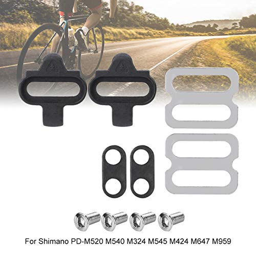 Dilwe Juego De Accesorios para Bicicleta, Juego De Tacos De Accesorios para Bicicleta De Montaña Compatible con Shimano PD-M520 M540 M324 M545 M424 M647 M959