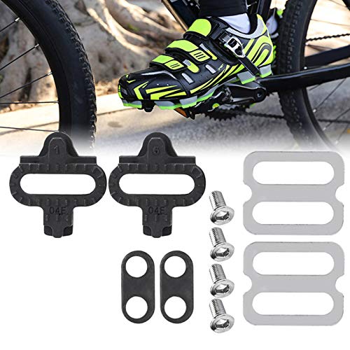 Dilwe Juego De Accesorios para Bicicleta, Juego De Tacos De Accesorios para Bicicleta De Montaña Compatible con Shimano PD-M520 M540 M324 M545 M424 M647 M959