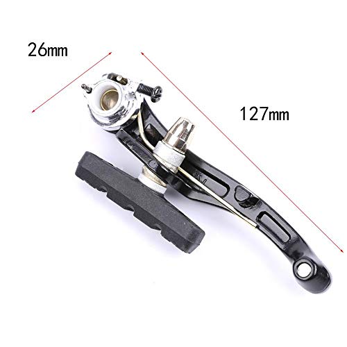 Dilwe V-Brake Juego de 2 Frenos Delanteros y Traseros de aleación de Aluminio para Bicicleta de montaña, Equipamiento Profesional de Freno de Bicicleta, Herramientas para el Freno, 2 Pairs