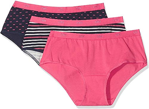 DIM Boxer Pockets Coton, Braguita para Mujer, Multicolor (Estampado 5MM), 40 (Tamaño del fabricante:40/42) (Pack de 3)